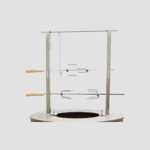 rotesserie set plancha bbq